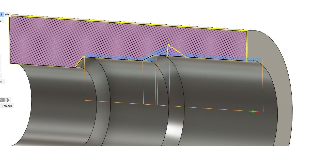 Threading Two Faces on One Part, Need to Follow the Same Lead ...