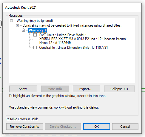 Dimensioning to Linked Model - Autodesk Community