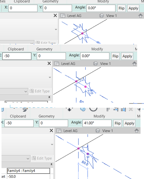 screen shots show manipulation of a profile