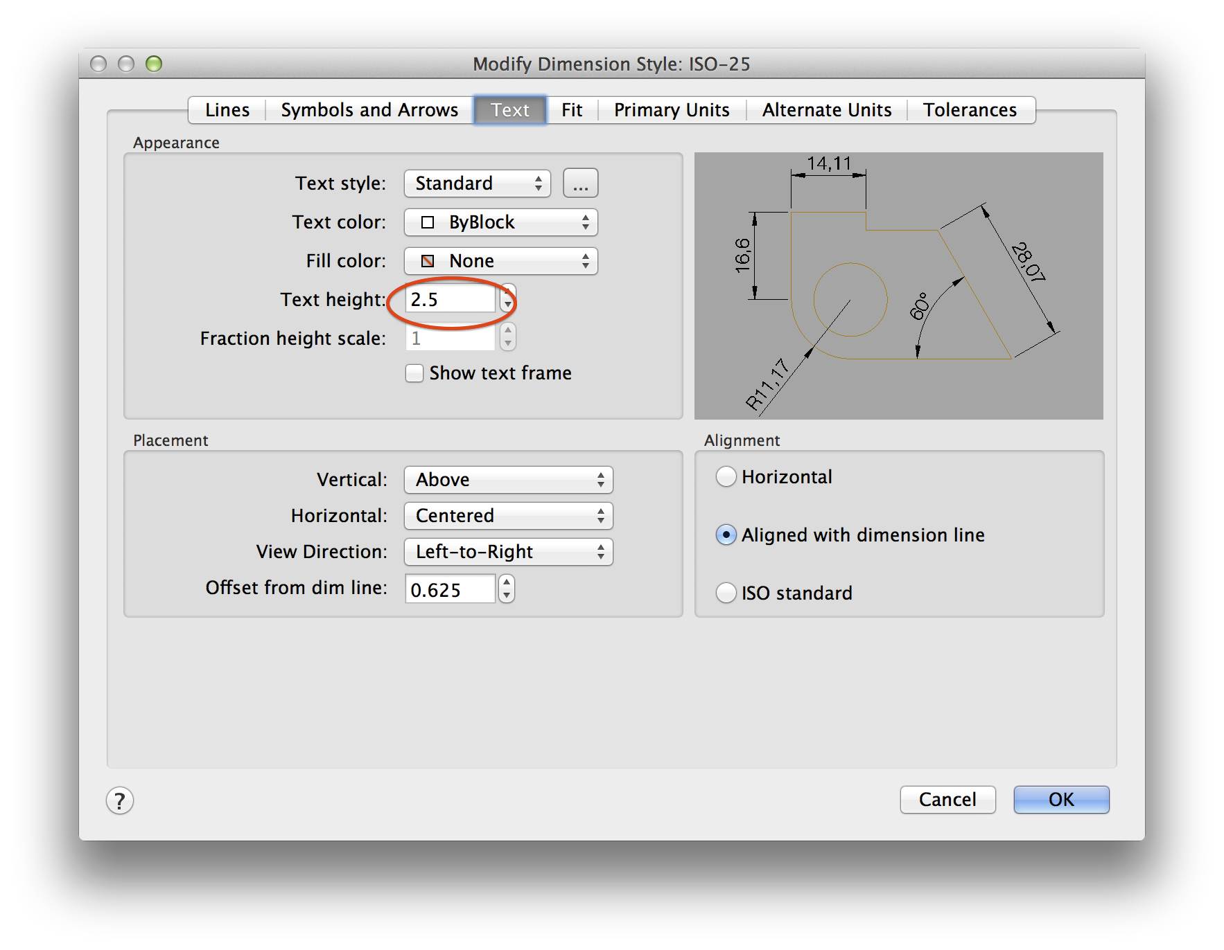 Solved: The Dimension Texts are not displaying in AutoCAD 2014 for mac -  Autodesk Community - AutoCAD for Mac