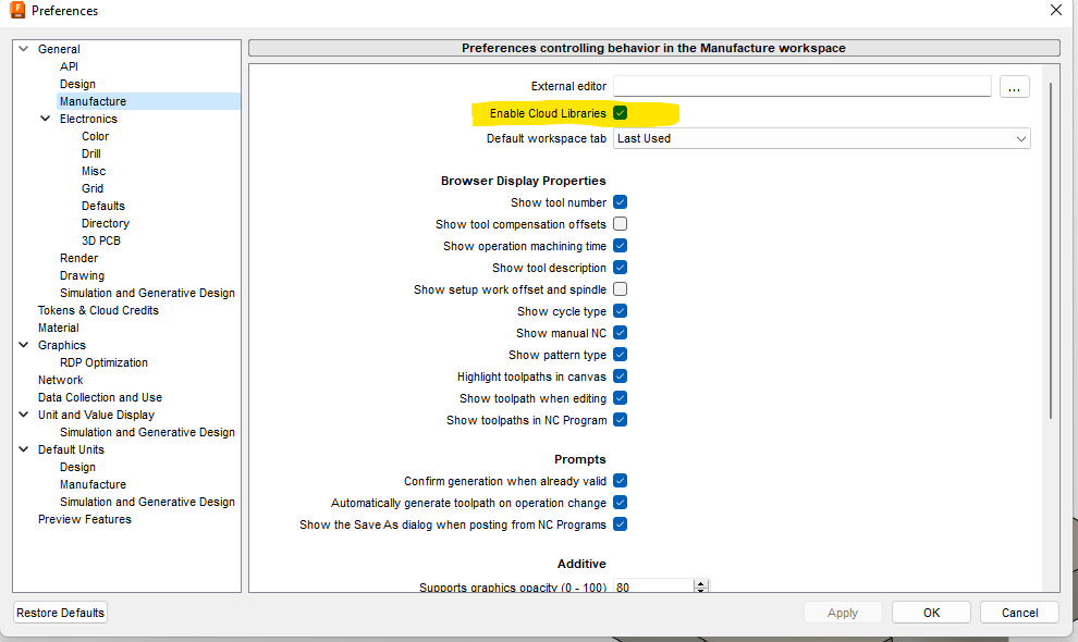 Solved: Tool library is empty - Autodesk Community