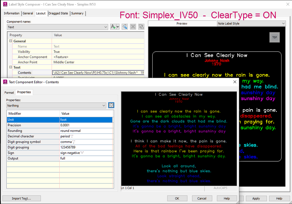 Civil3D: Leveraging Label Legerdemain! A Series. "I Can See.