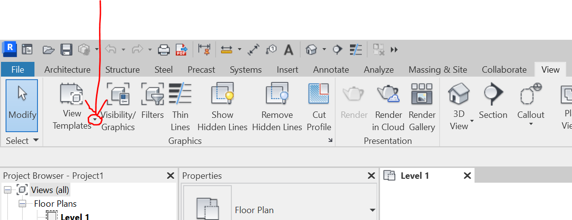Save from a "None" to a new view Template - Autodesk Community