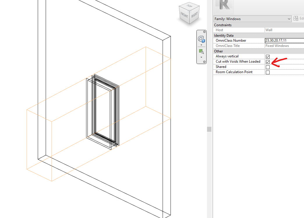 Solved: adding window/doors through two model in place component wall ...