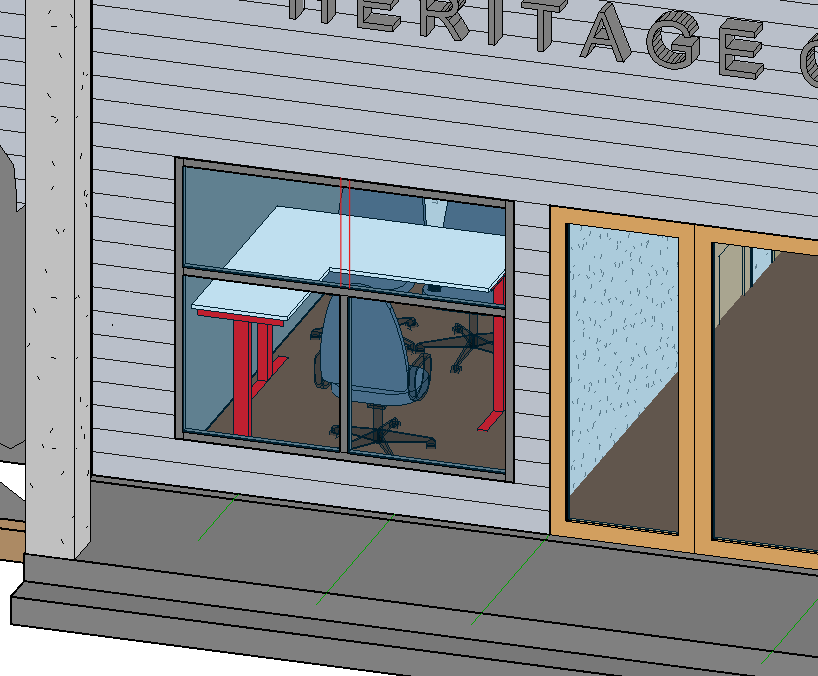 Does anyone know how to add another Mullion on the window? Autodesk
