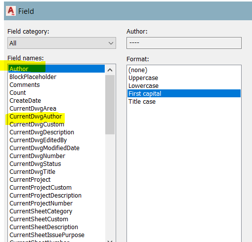 Automatically set author for drawings - Autodesk Community - AutoCAD Plant  3D