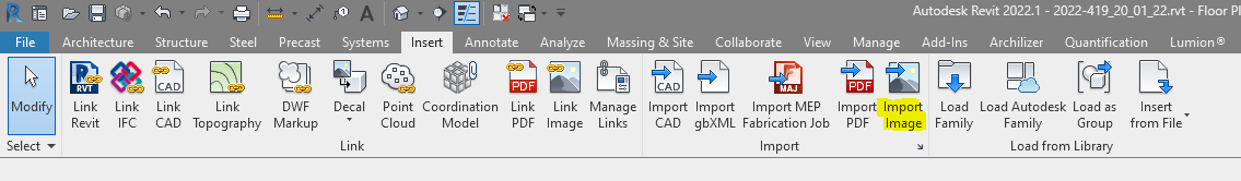Is possible to really import an image to a Revit File? - Autodesk Community