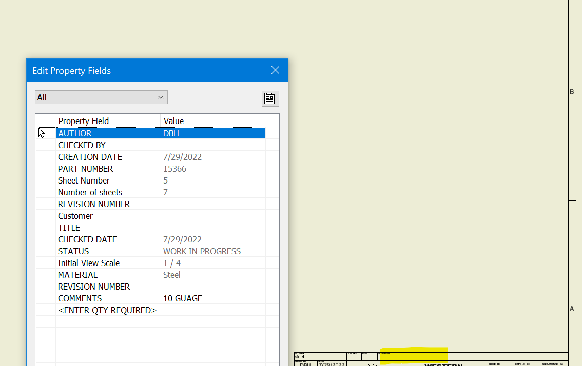 Title block sketch textboxes not updating - Autodesk Community