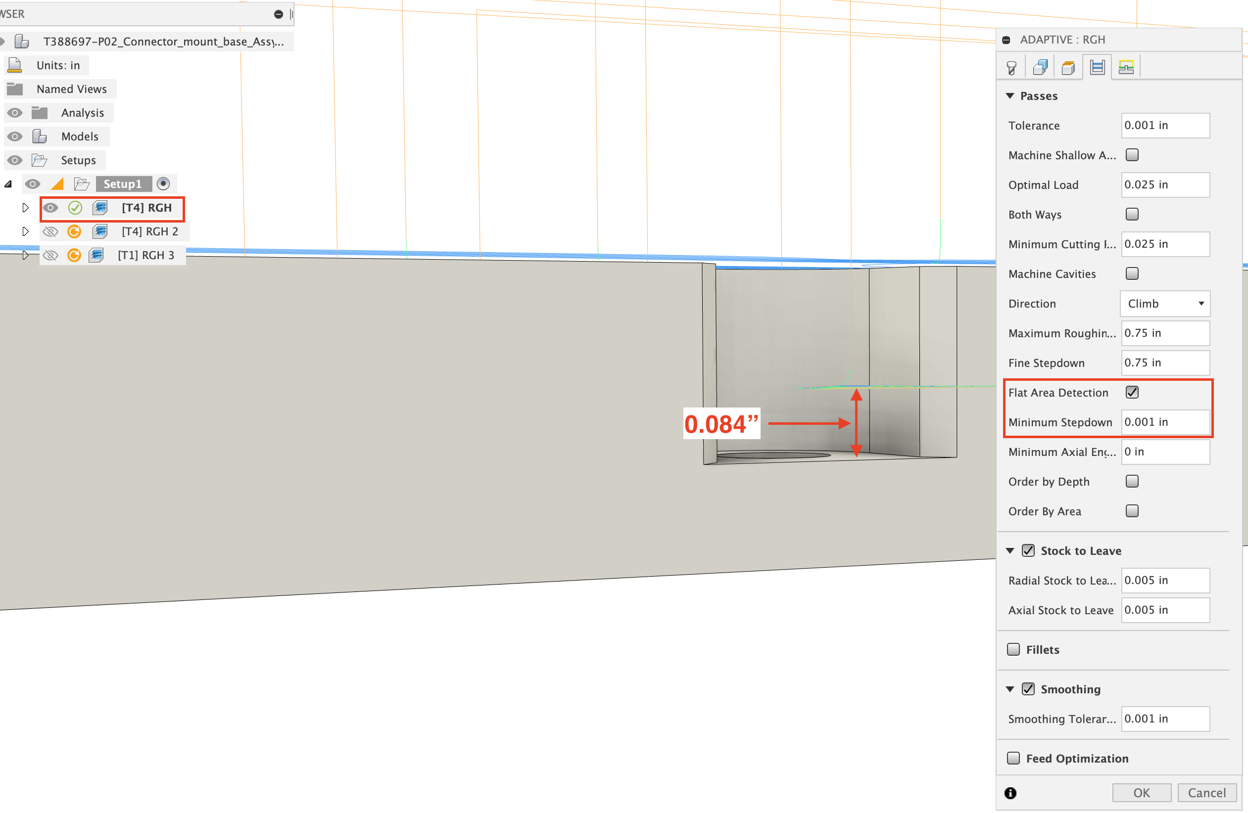 Flat area detection not working Autodesk Community