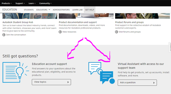 Education & Student Access Page Error - Autodesk Community - Subscription,  Installation and Licensing