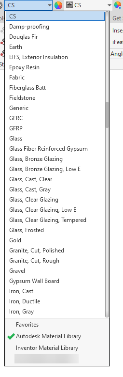 Solved: Material Column for Content Center Parts - Autodesk Community