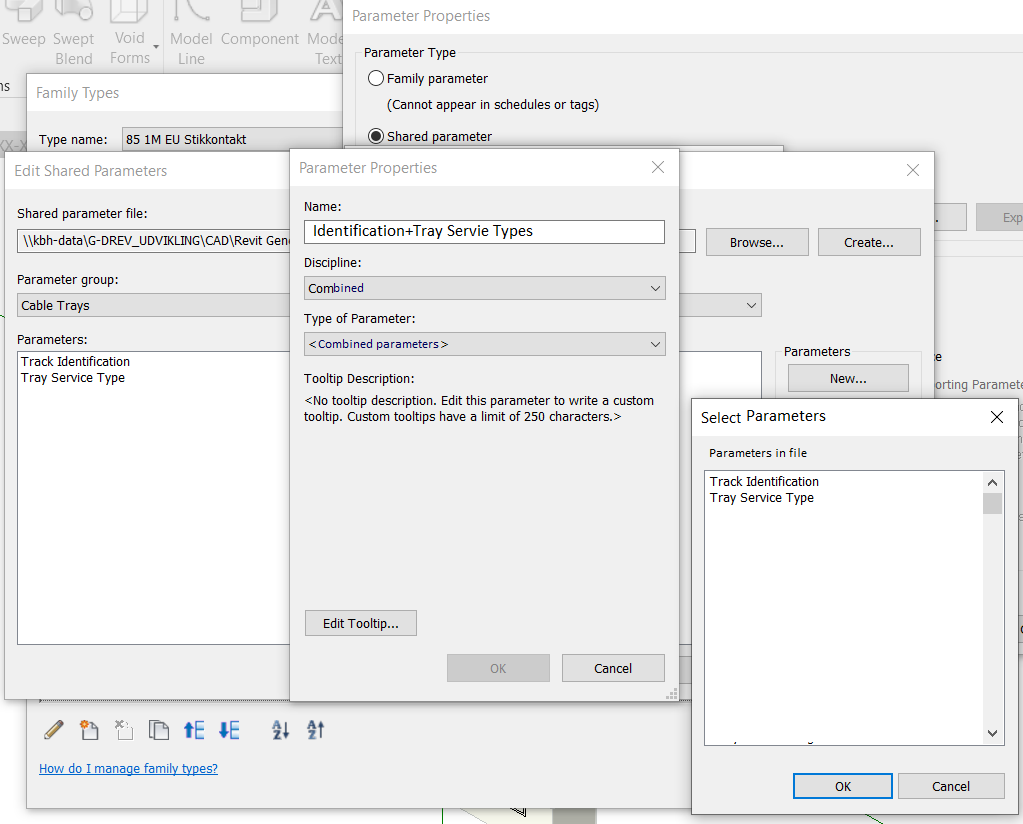 Making a shared parameter from a combined parameter - Autodesk Community