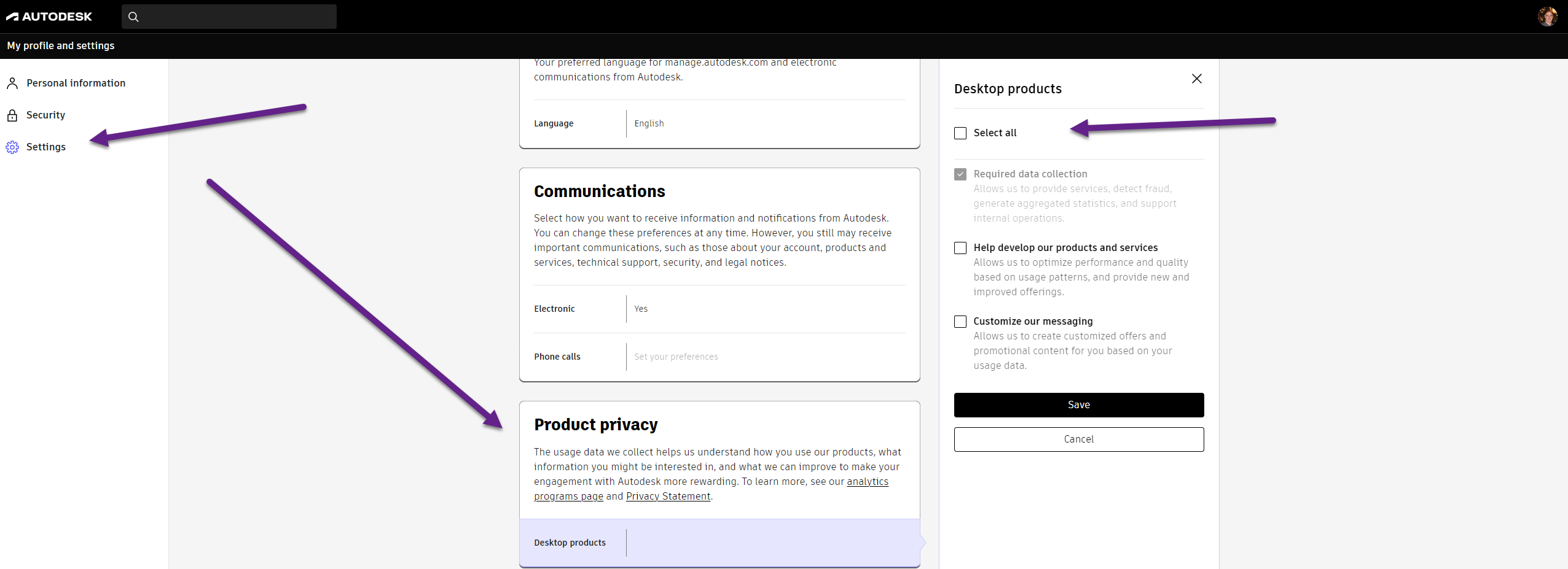 Solved: privacy statement keeps coming up in AutoCADLT2023 - Autodesk ...