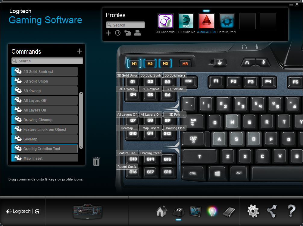 Logitech G510s Keyboard for AutoCAD - Community - AutoCAD