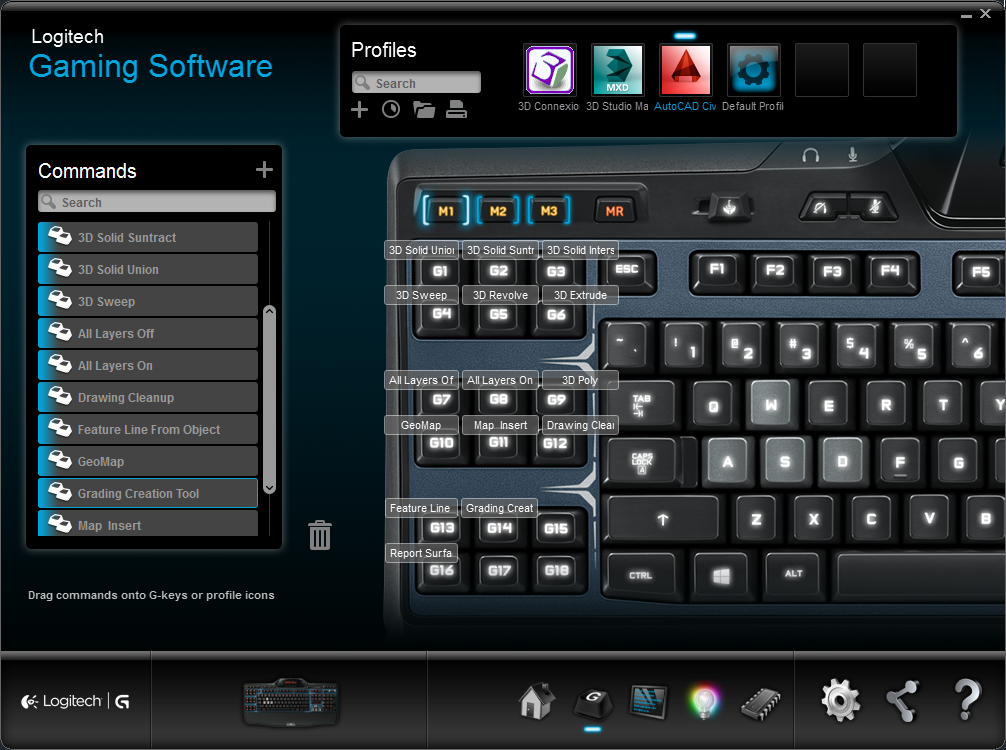 Logitech G510s Keyboard for AutoCAD - Community