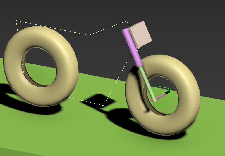 Solved Rigging a motorcycle front wheel Autodesk Community