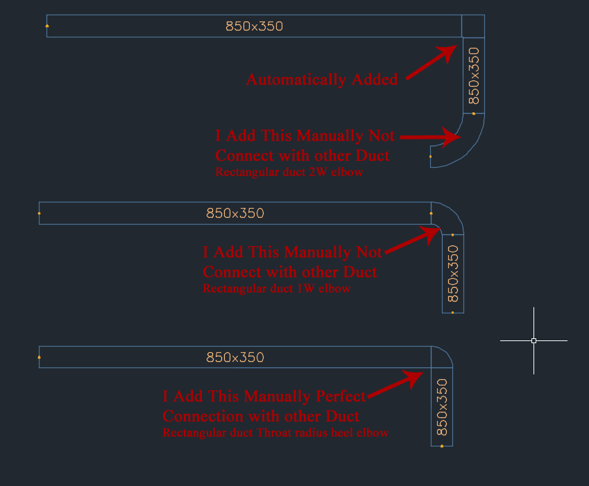 Solved: rectangular duct elbow fitting - Autodesk Community