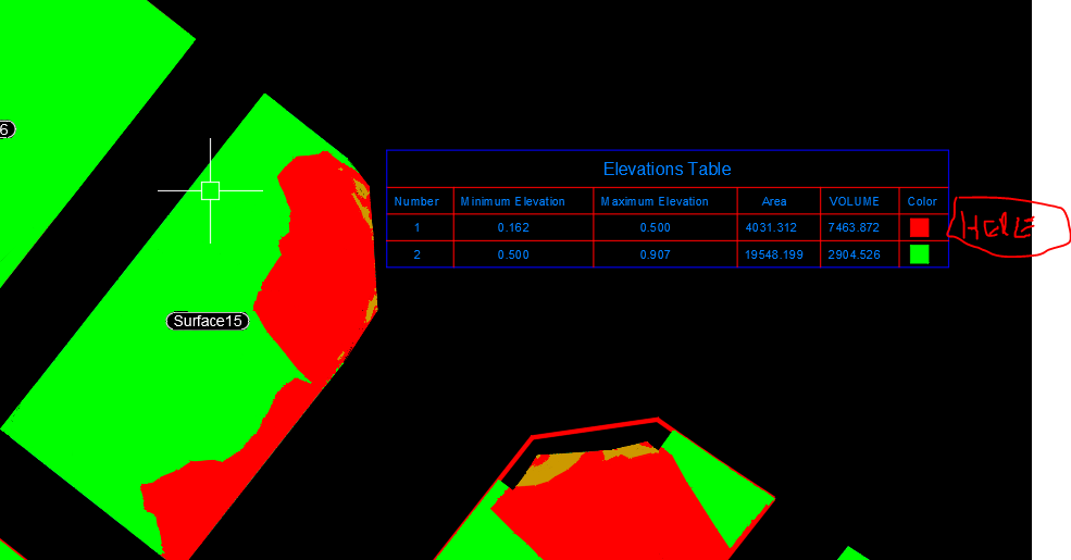Solved: ADD SURFACE NAME INSIDE THE ELEVATION TABLE - Autodesk Community