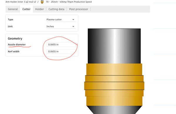 Solved: Plasma Cutter Kerf Width Has No Effect - Autodesk Community -  Fusion 360