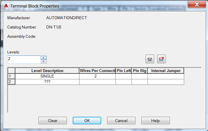 ACADE_Terminal Strip_Block Properties.png