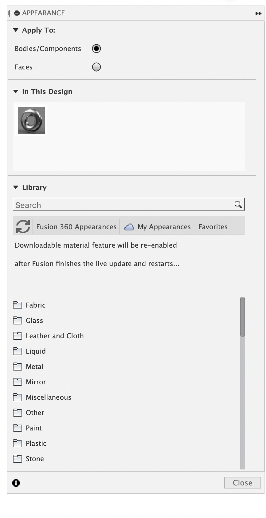 Downloadable materials disabled - Autodesk Community