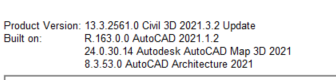 Solved: Civil3D 2021 3.2 UPDATE VERSION - Autodesk Community
