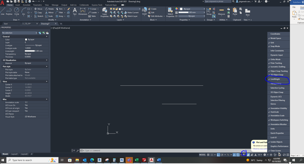 AutoCAD Problem with the lineweight in layout Autodesk Community