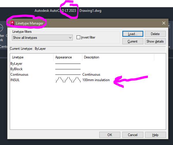 Solved: AutoCAD LT 2023 - Linetype / Shapefile issue - Autodesk 