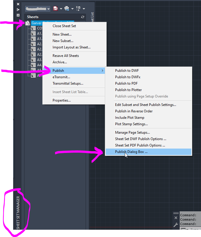 Solved AutoCAD Sheet Set Manager missing sheets when printing