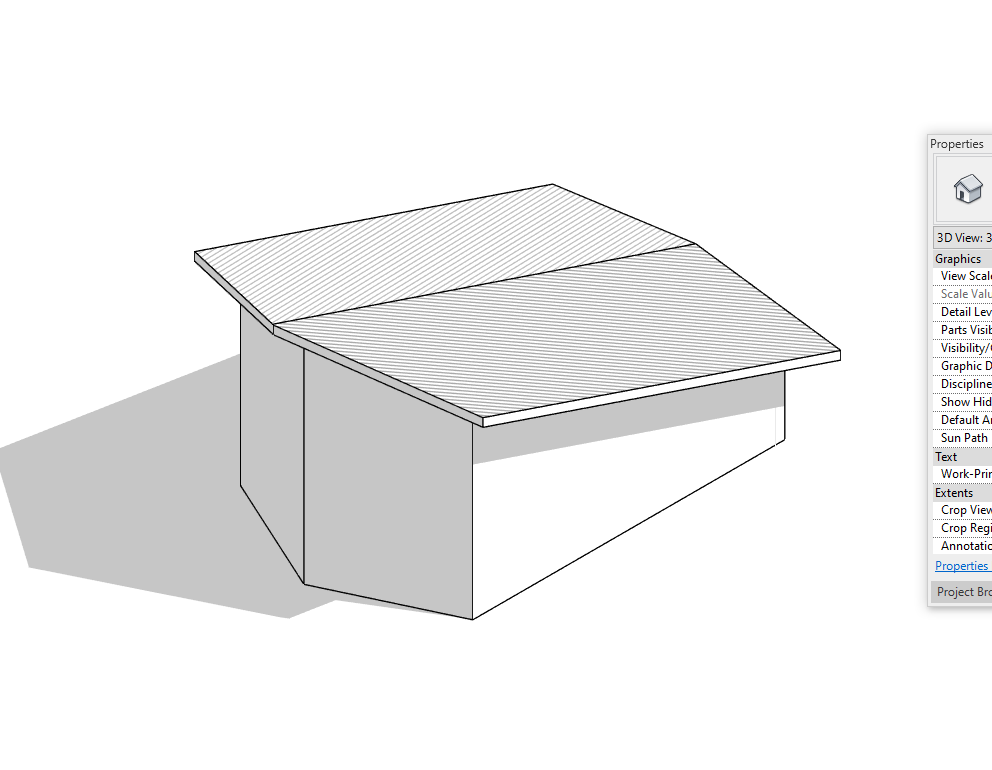 Solved Ship's Prow / Sloped Ridge Roof? Autodesk Community