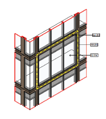 Solved: What would be the best way to make a curtain wall panel system ...