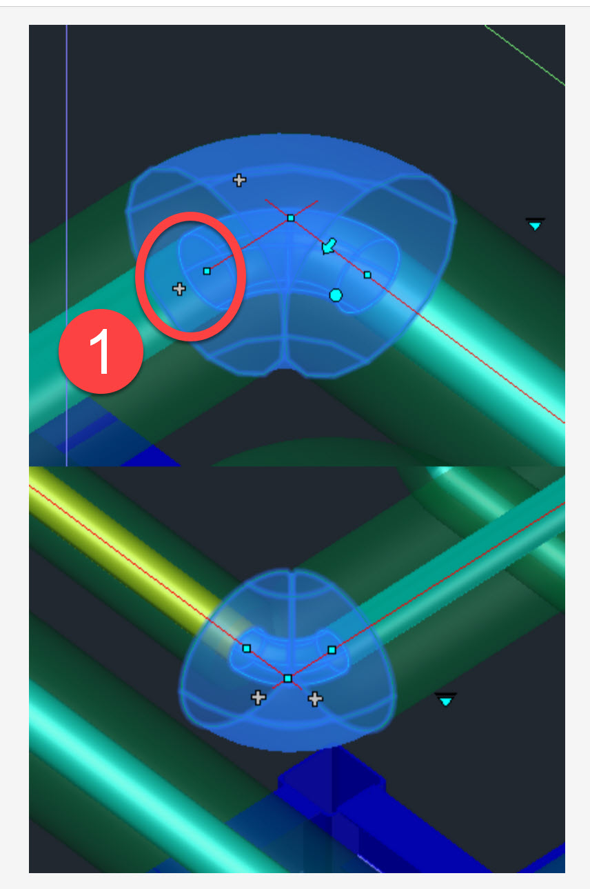 Fitting Rotate Grips Sometimes Missing? Autodesk Community