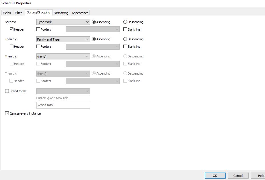Solved: Some of my parameters not showing in my schedule - Autodesk ...