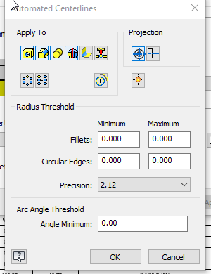 Change Button Highlighting For Automated Centerlines Menu - Autodesk ...
