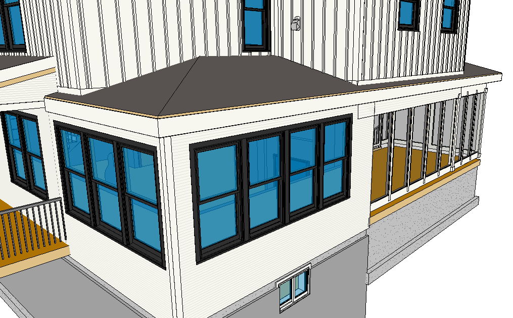 How to show a notched rafter overhang? Autodesk Community