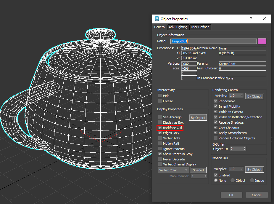 Wireframe mode in Viewport doesn't show back faced polygons - Autodesk ...