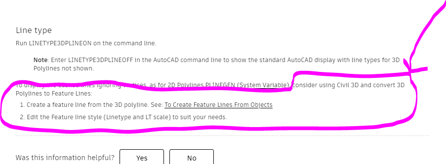 Solved: AutoCAD - 3D polyline Line Type Style - Autodesk Community