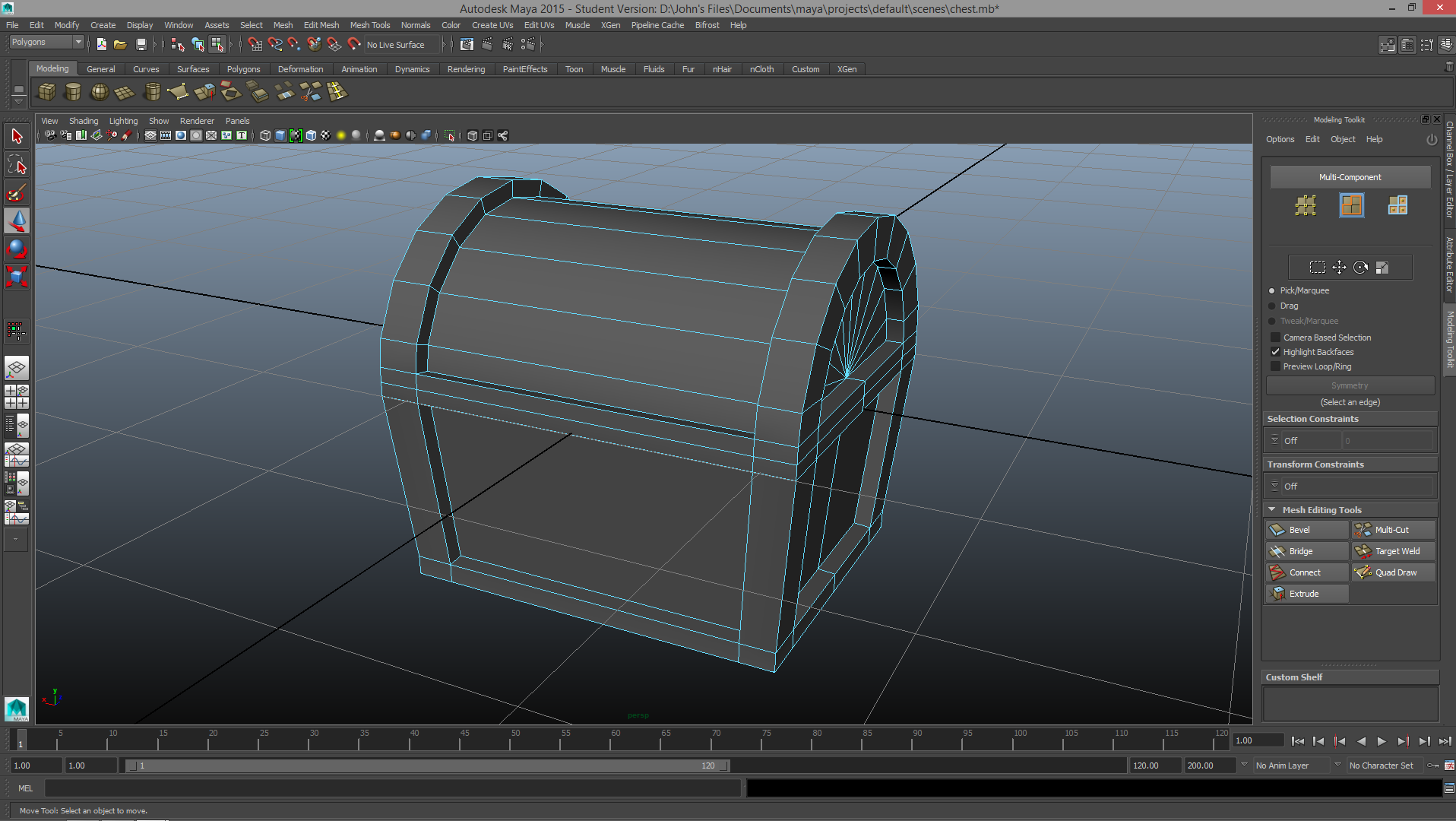 Solved how to i separate this geometry into two separate objects 