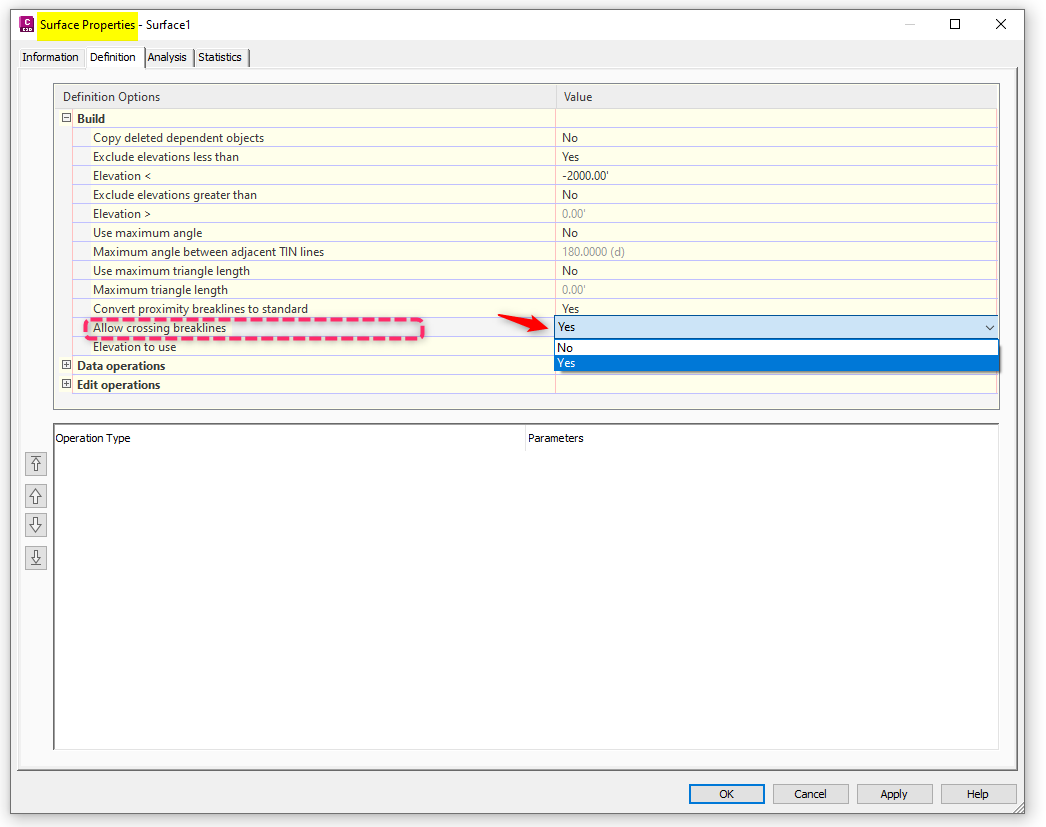 Solved: Breakline Not Added - Crossed Another Breakline - Autodesk ...
