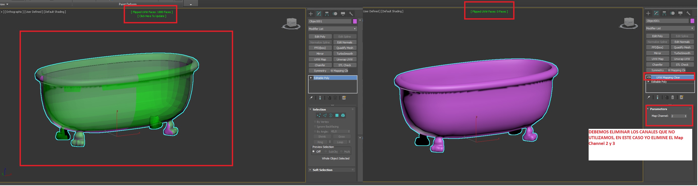 Solved: Flipped UVW faces in UV Editor - Autodesk Community - 3ds Max