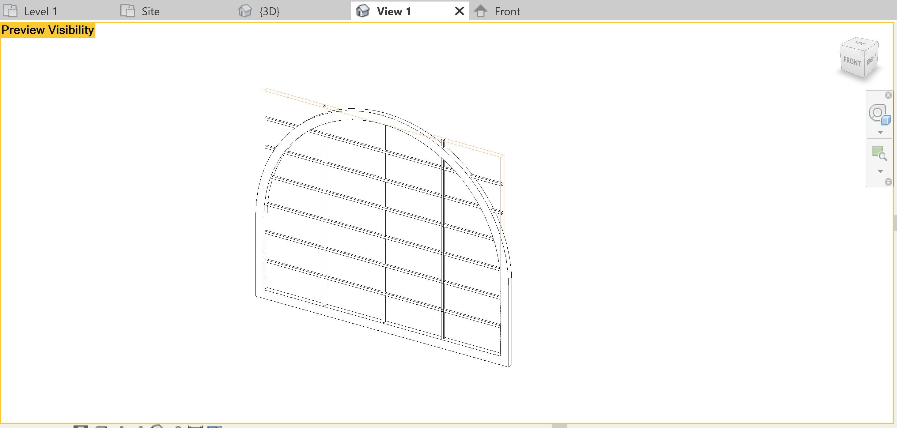 Arched windowpane family with mullions Autodesk Community