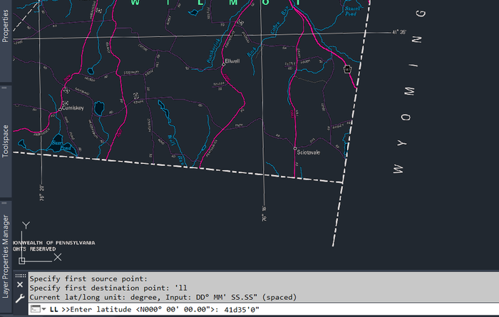 Align: First Destination Latitude