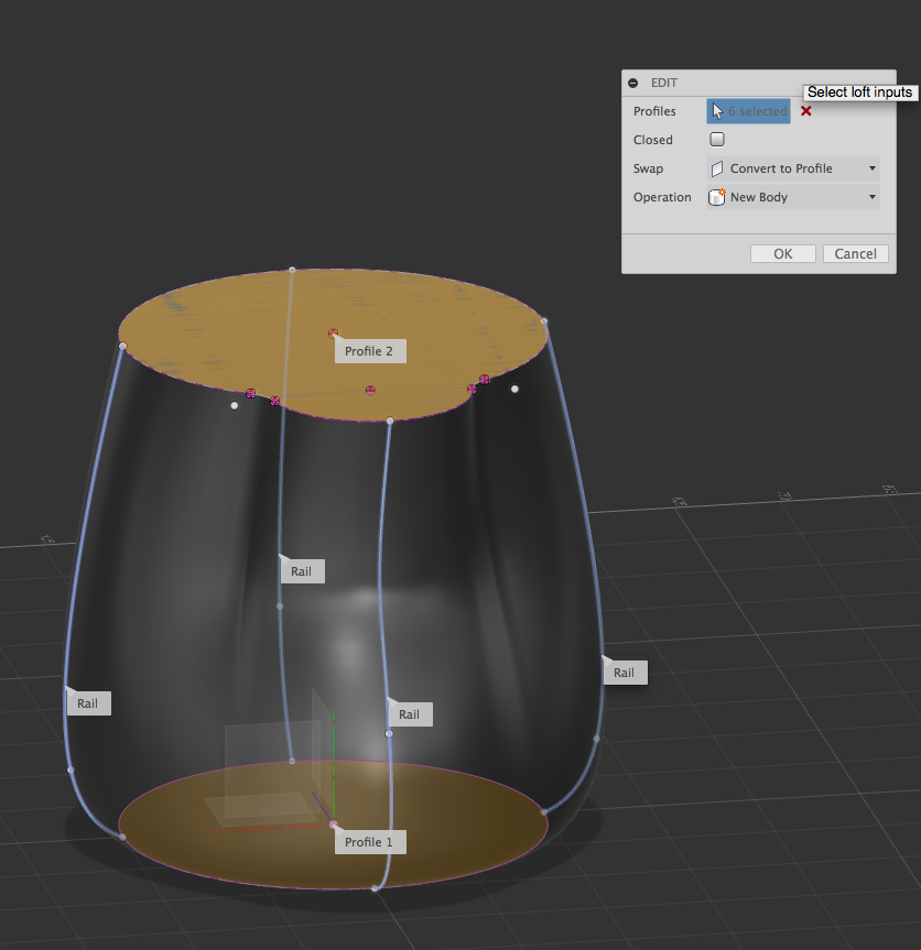 Improve Loft with rail interface for edge selections - Autodesk Community