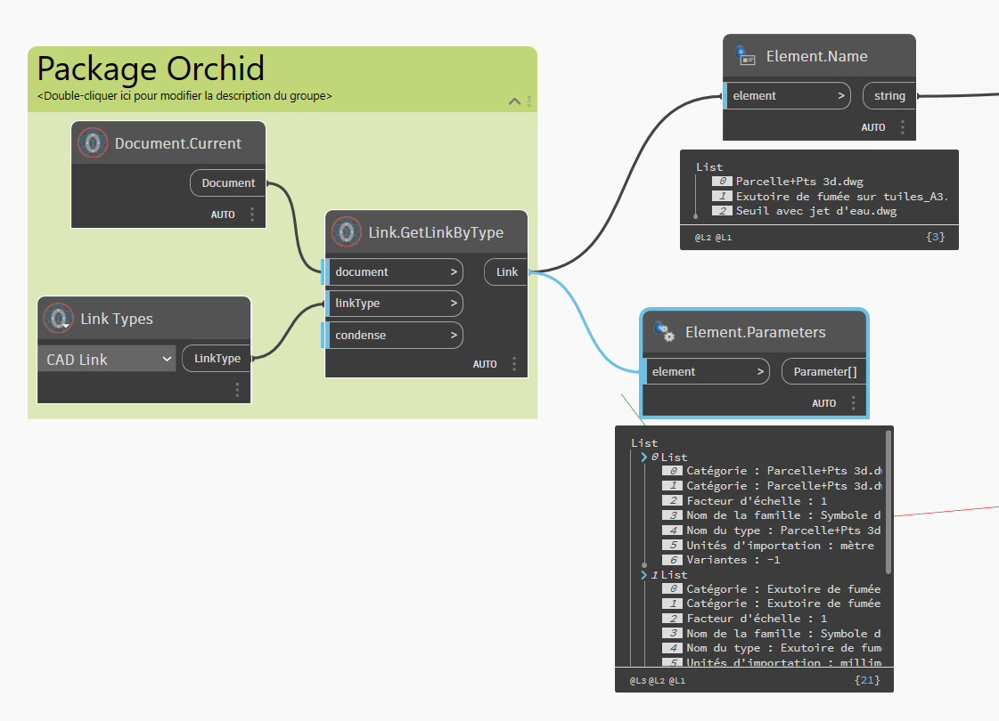 Résolu Comment créer une nomenclature lien Autocad dans Revit