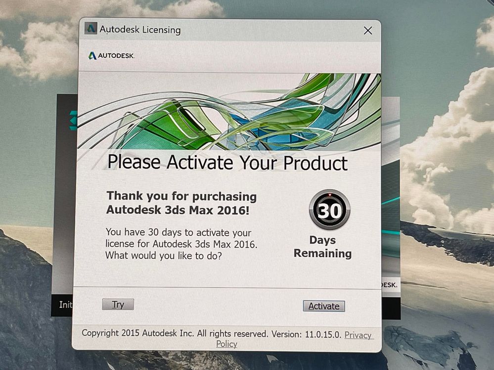 Autodesk 3DS Max 2016 - Not Activated - Autodesk Community - 3ds Max