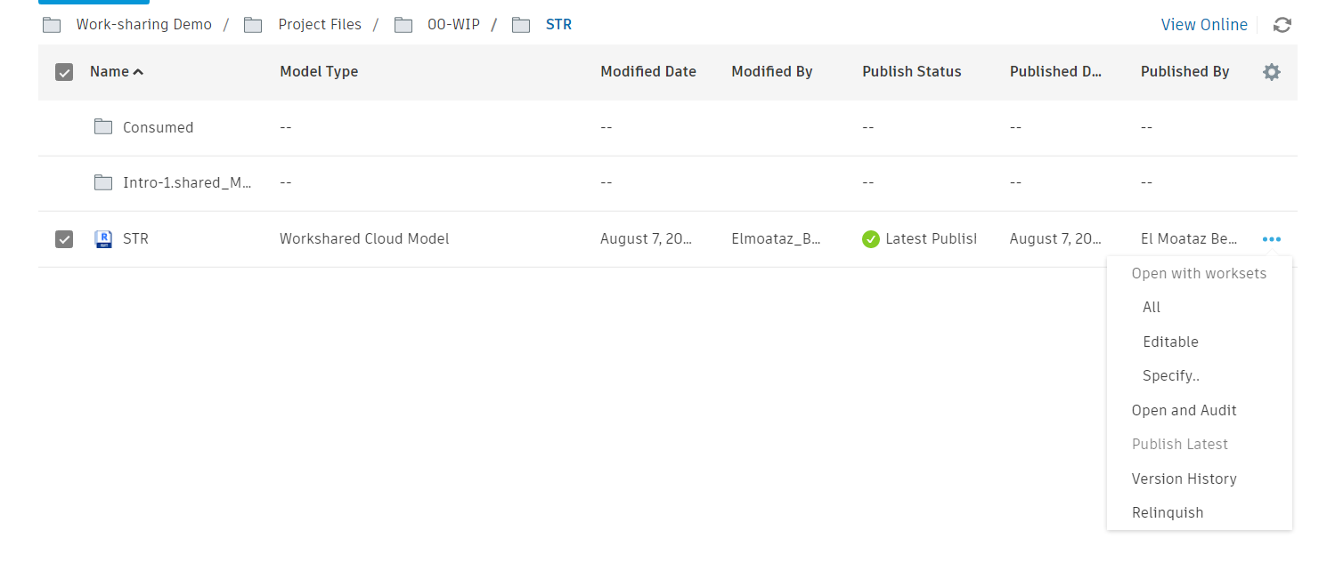 Manage cloud models and publish setting missing - Autodesk Community