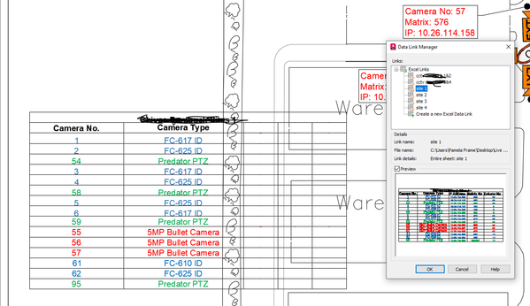 data link not working in autocad