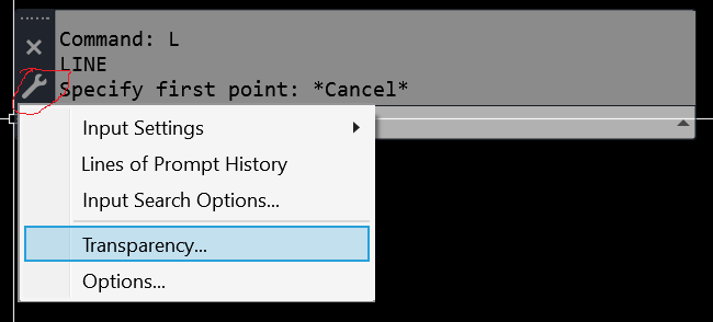 COMMAND LINE HISTORY WILL NOT FADE OUT - Autodesk Community