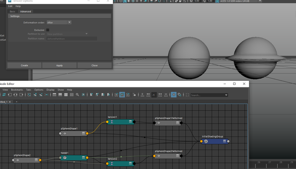 Maya Tension Deform Bug? - Autodesk Community