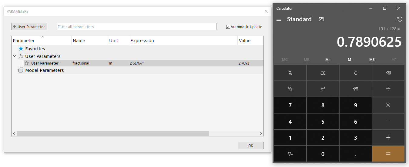 Solved: Fraction rounding up - Autodesk Community